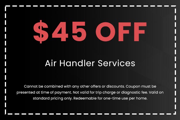 Discount on Air Handler Services