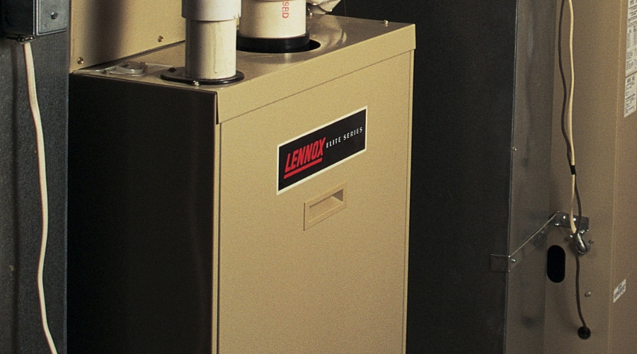 Lennox Elite Series heater unit, representing heating system replacement options for home comfort and reliability.